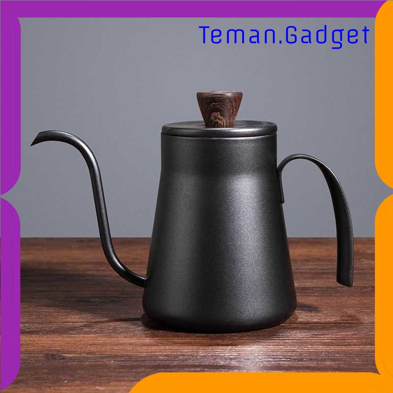TG - DPR Cinsoya Teko Pitcher Kopi Teh Teapot Stainless Leher Angsa 400ml - C0053
