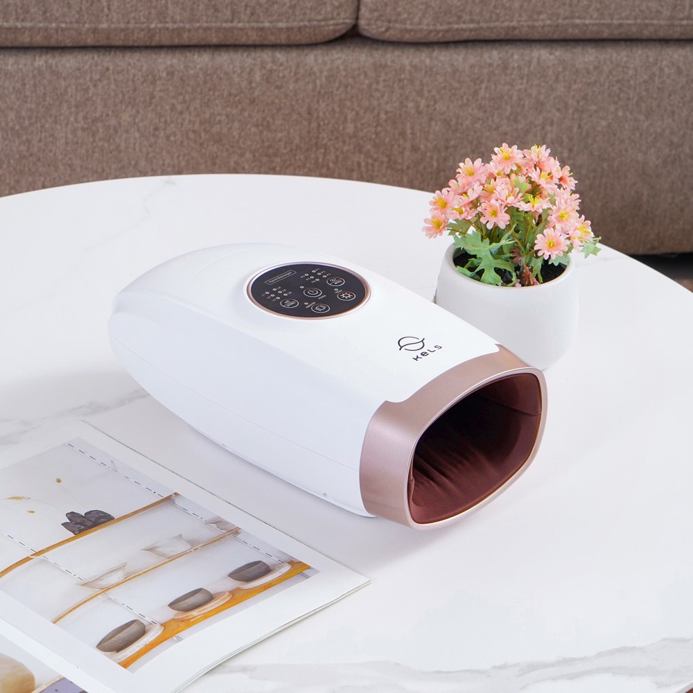 Informa Kels Alat Pijat Tangan Portable - Putih Hand Massager Alat Pemijat Tangan Praktis Alat Kesehatan Peralatan Pijat-2