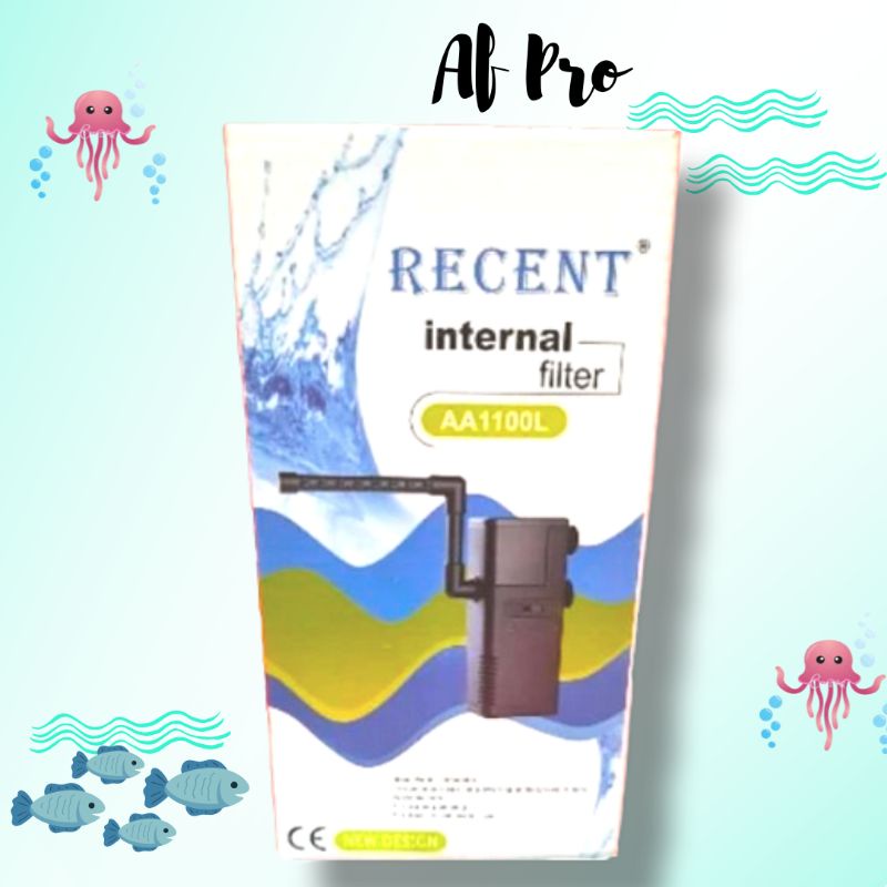 Pompa aquarium internal filter RECENT AA 1100L