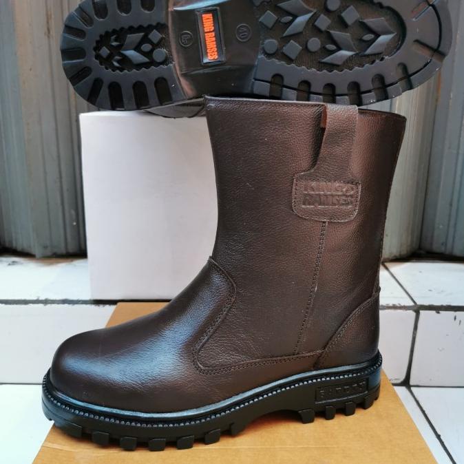 Sepatu Safety Kulit Pria King Ramses 805 Kulit Asli
