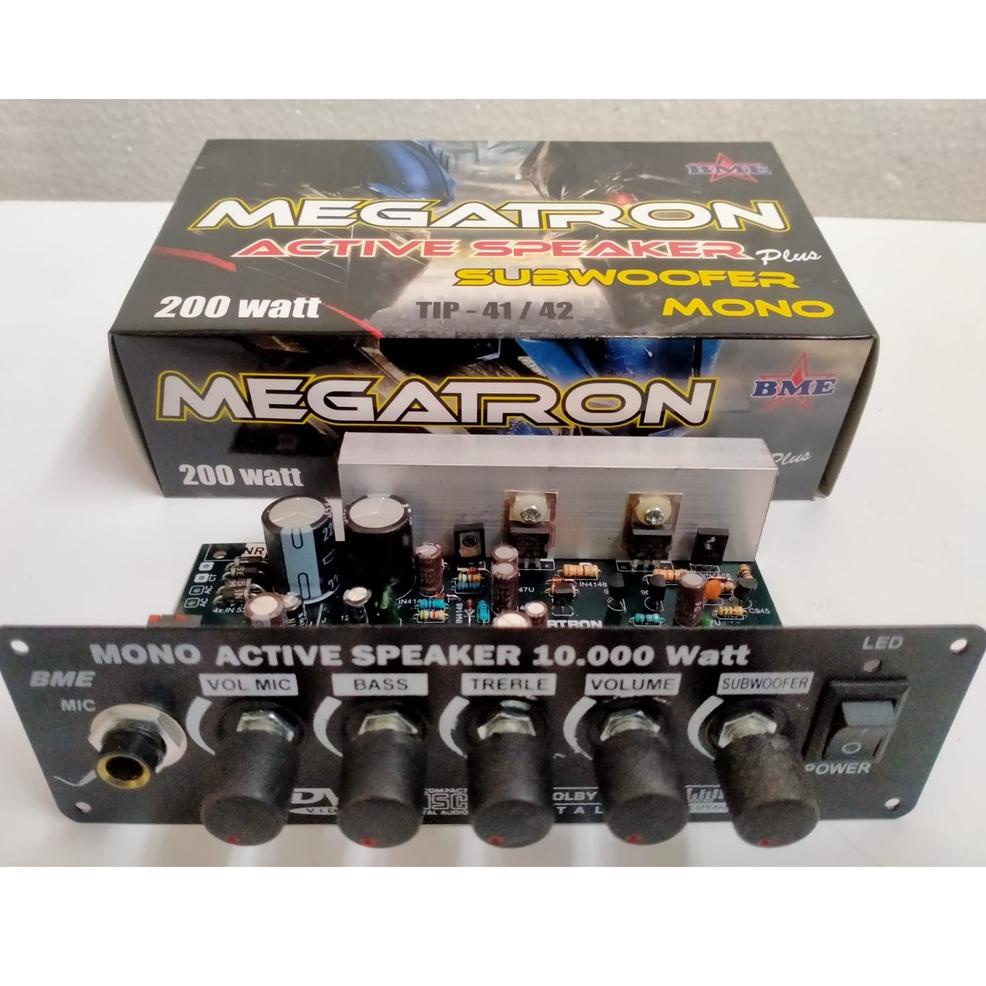 RECOMENDED KIT POWER SPEAKER AKTIF MEGATRON 200 WATT ☃ 885