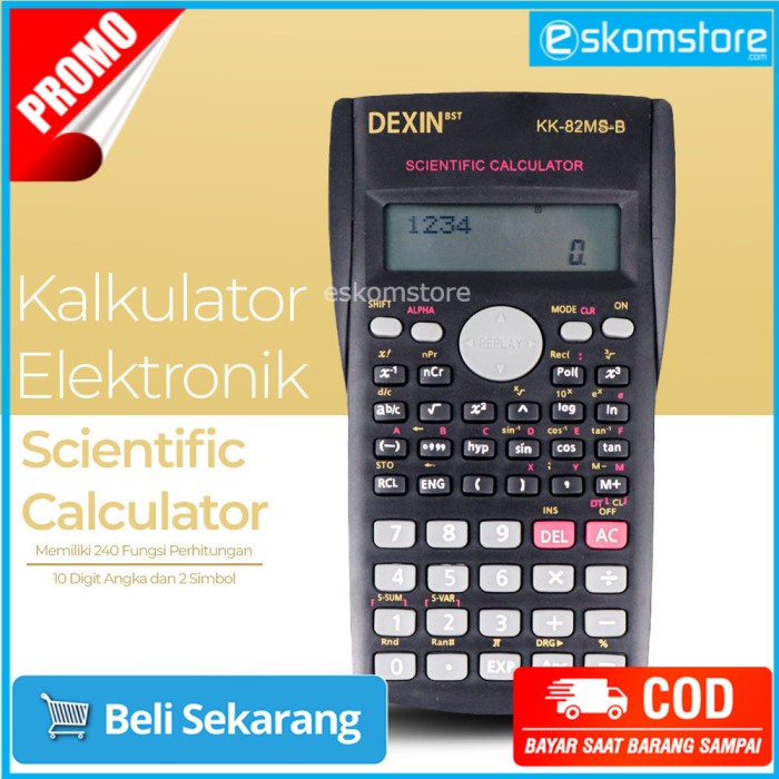 

Kalkulator Elektronik Scientific Calculator - KK-82MS-B