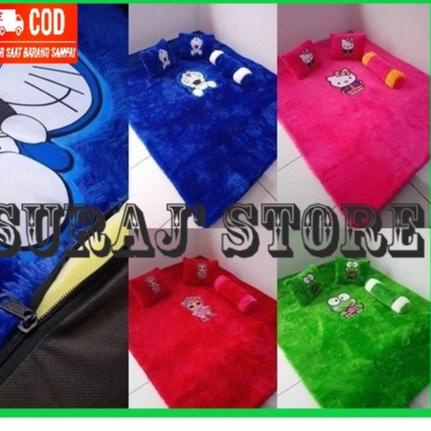 Ready (COD) Surpet Karakter / Karpet Karakter / Karpet Bulu Rasfur / Kasur Karakter / Kasur Bulu Kar