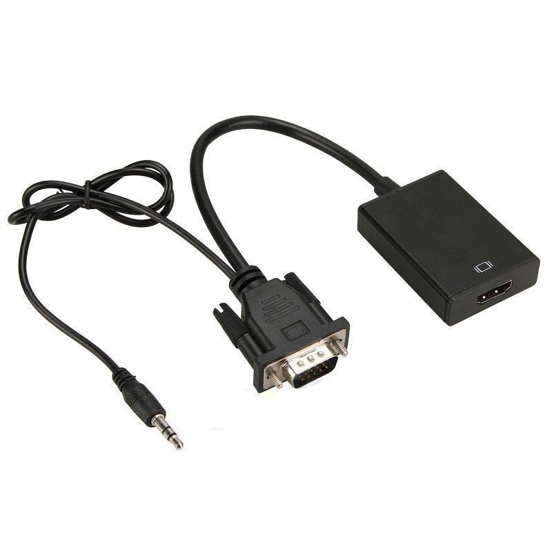 Converter VGA Male TO HDMI +Audio