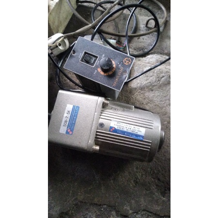 Ac Motor Gearbox 220V 40W Plus Speed Controller