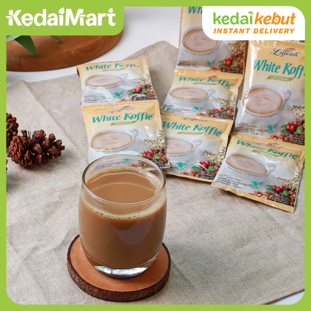 

Luwak White Coffee Renceng Isi 10 X 20 Gram