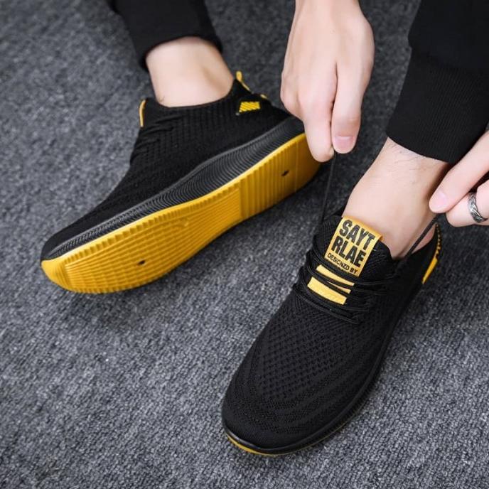 Trend - Pennay Sepatu Sneakers Kasual Pria Serpent Jump6 - Sepatu Olahraga