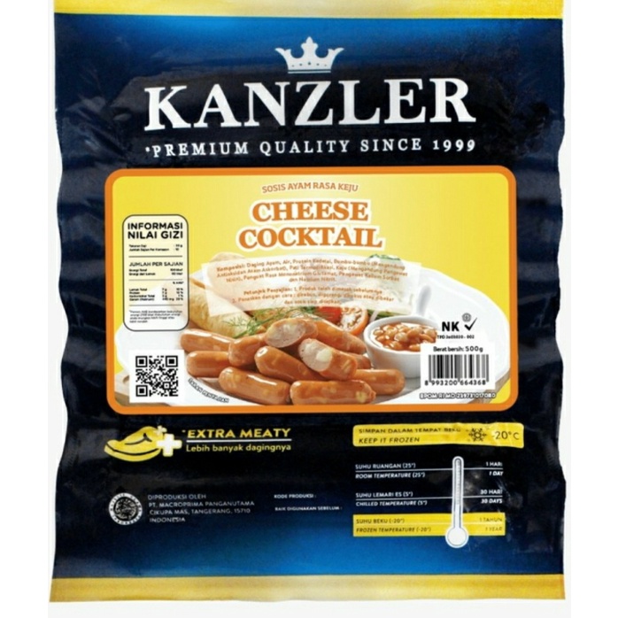 

Kanzler Cheese Cocktail 500gr