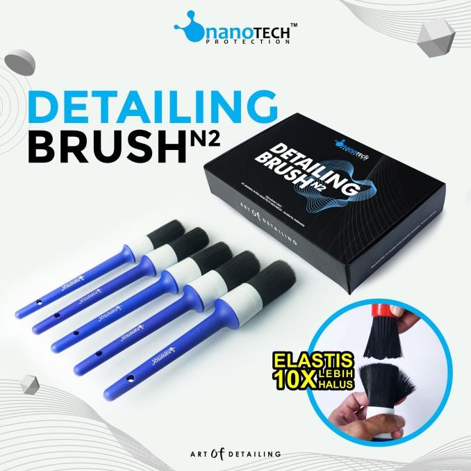KUAS DETAILING BRUSH - NANOTECH PROTECTION - SIKAT DETAILING MOBIL