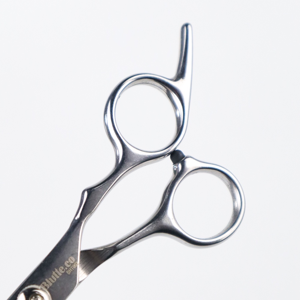 Gunting Rambut Full Stainless Steel Model Flat Cut - BHT002 - Silver - OMHZ9LSV