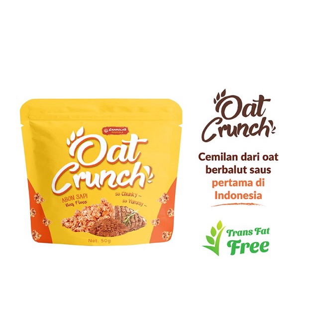 

OAT CRUNCH BEEF FLOSS 50GR - OAT RASA ABON SAPI