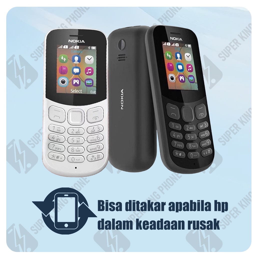 Super King NEW Nokia 130 2017 Handphone DUA SIM