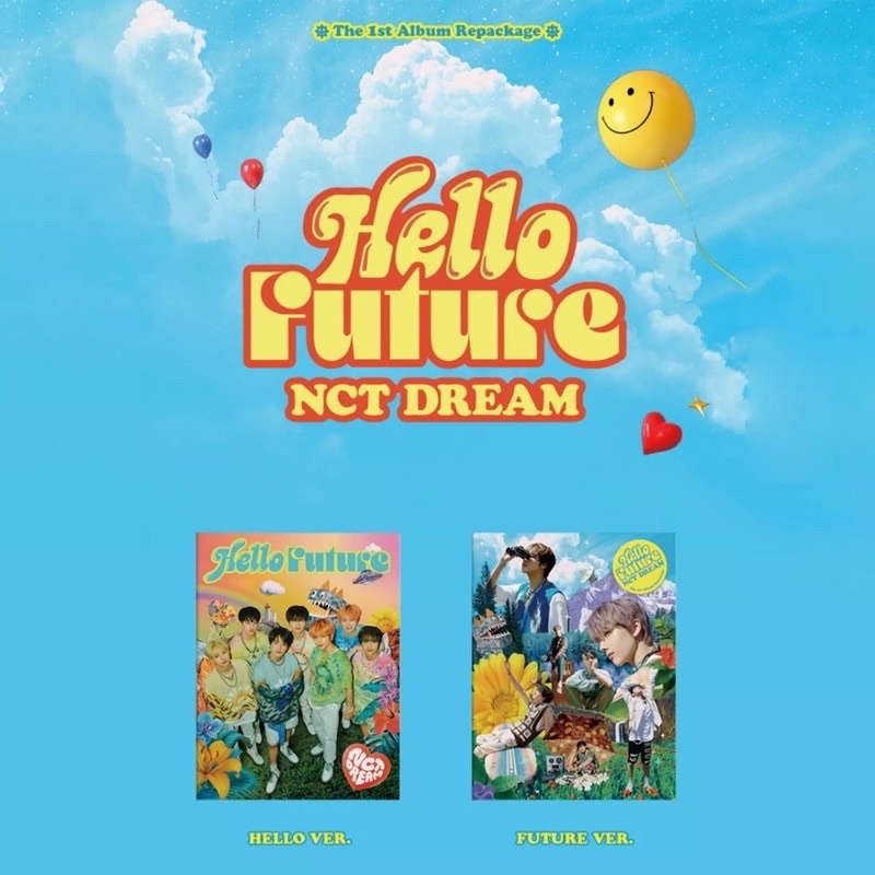 [BACA DESC] NEW SEALED NCT DREAM Hello Future Album All Version Pb Photobook