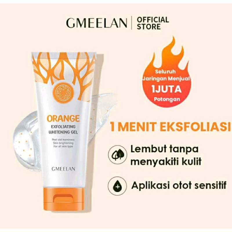 GMEELAN Blood Orange Whitening Peeling Gel | GMEELAN EXFOLIASI GEL