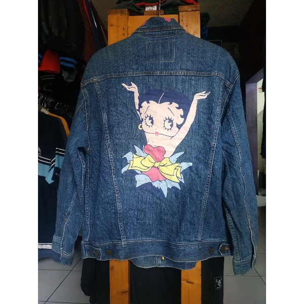 vintage Betty Boop denim jacket