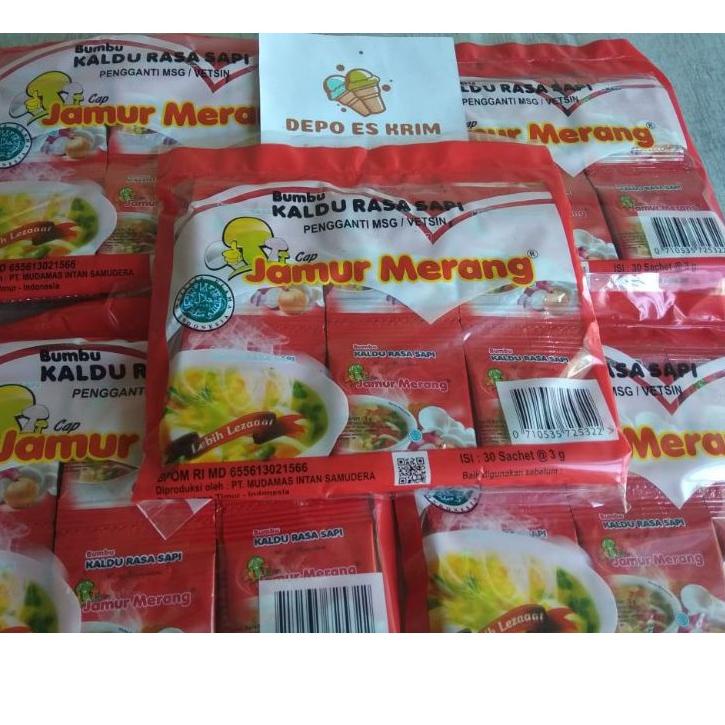 

Promo 6.6 Kaldu Jamur Merang Alami 30 Sachet Penyedap Rasa Non MSG Pengganti Vetsin