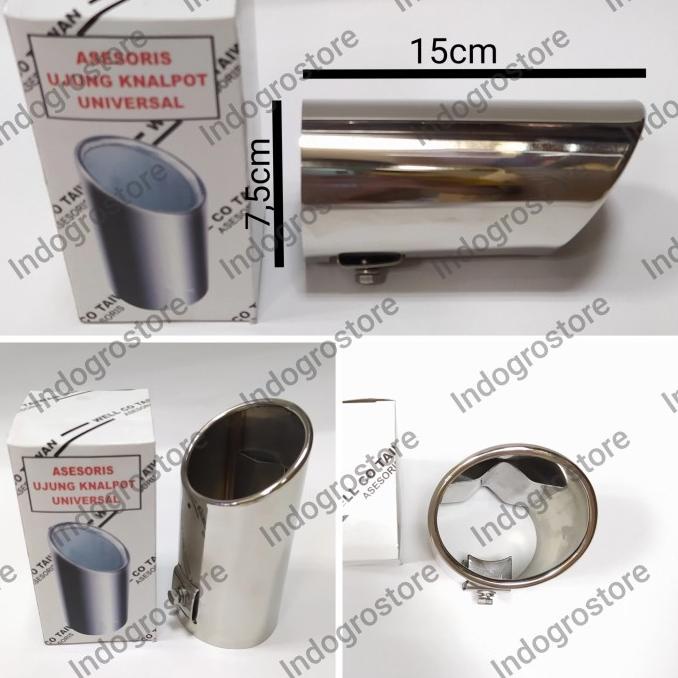 MUFFLER Sambungan Ujung Knalpot Mobil New AVANZA VELOZ RUSH SIENTA