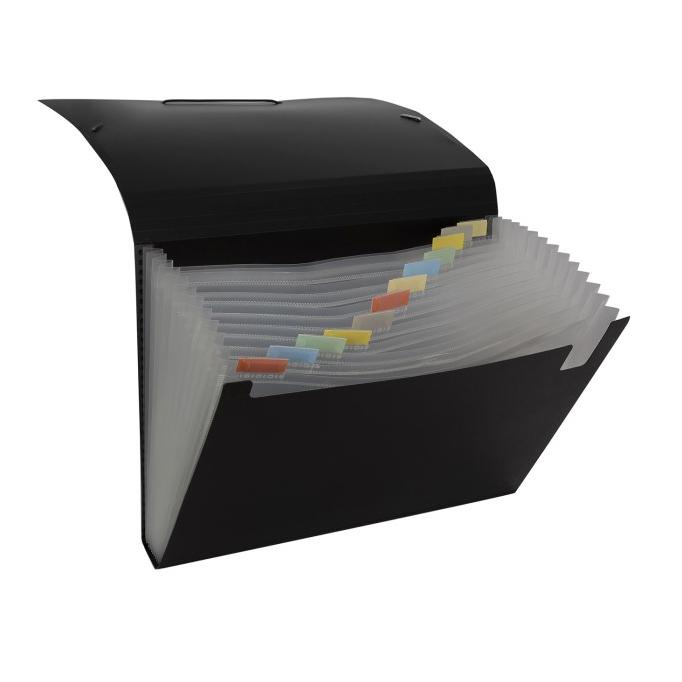 

TERMURAH Bantex Expanding File A4 Black #3600 10