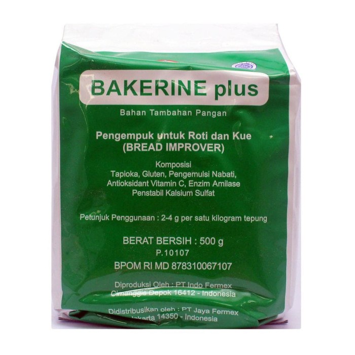 

Bakerine Plus Bread Improver 500G