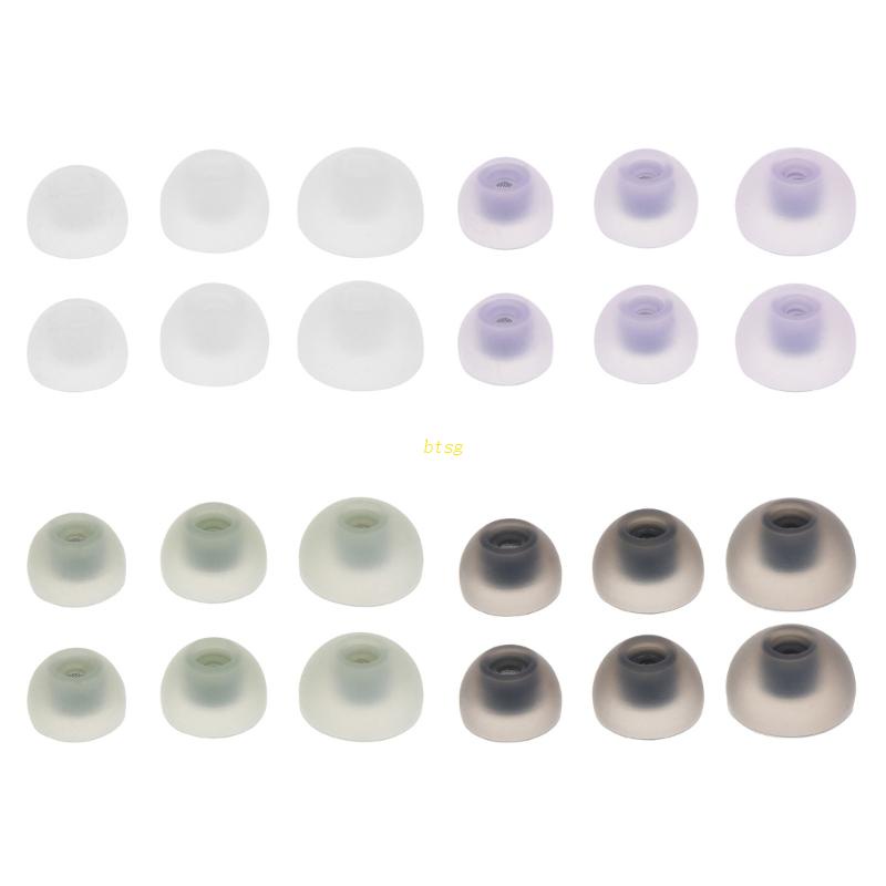 Btsg Ear Tips Untuk SM-R177 Bud2 Earphone Pengganti Ear Bud Ear Plug Eartips Untuk Earbud, 3pasang