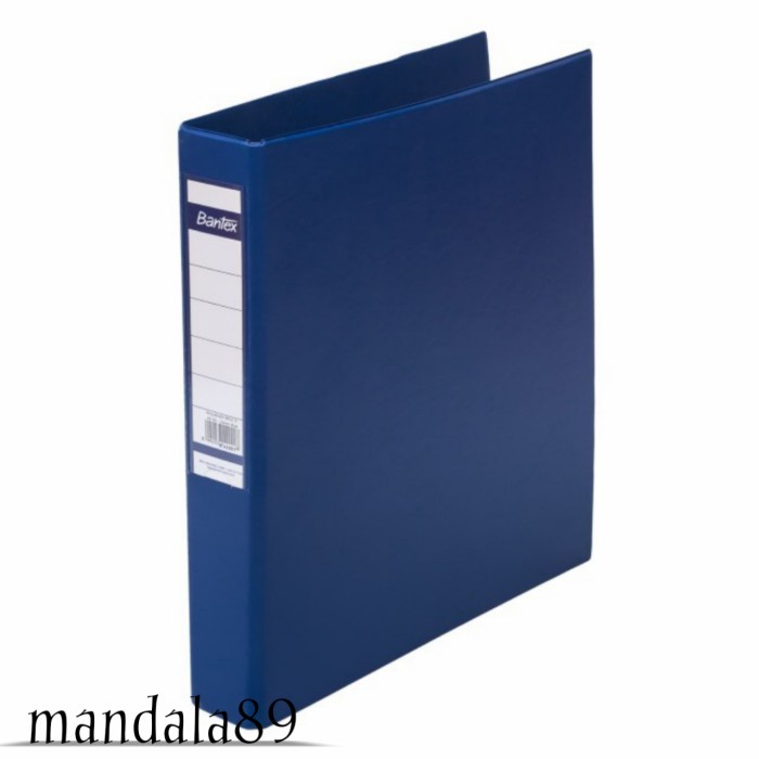 

RING BINDER FOLIO-2 RING O-20 MM MERK BANTEX 8216