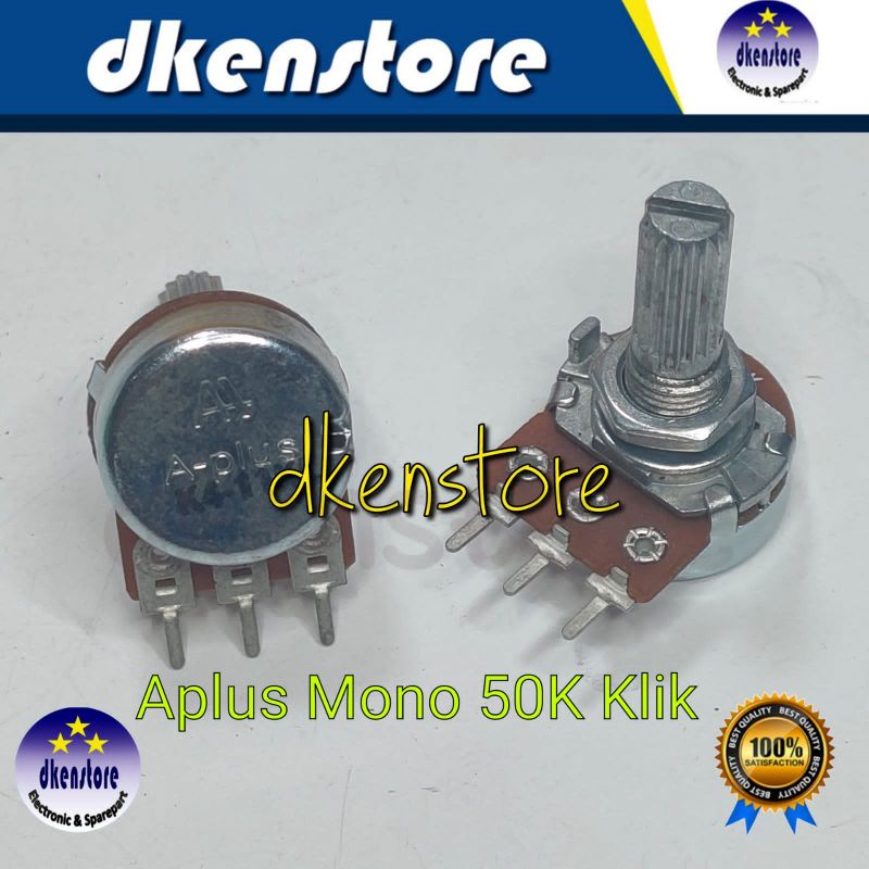 Potensio Mono Aplus 50K Klik