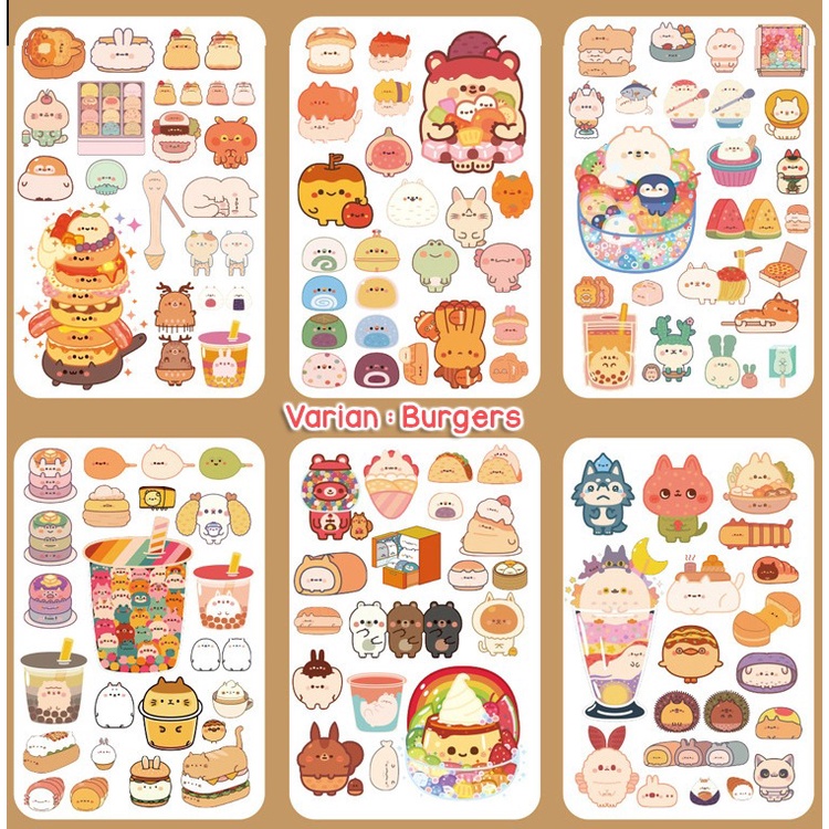 Stiker Sticker Setiker Wallsticker Walsetiker Wallstiker Mini Sticky Notes Note Message Japanese Korean Korea Lucu kartun girl finger Memo Label Mini Cute Pembatas Buku Books Diary Diari Anak Cewek Murah Bagus Lucu Mainan Tempelan HP @banyak