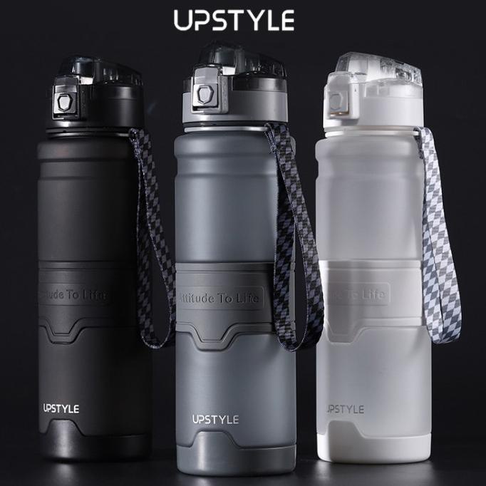 BOTOL AIR MINUM 1000ML UPSTYLE PREMIUM SPORT WATER BOTTLE FROSTED