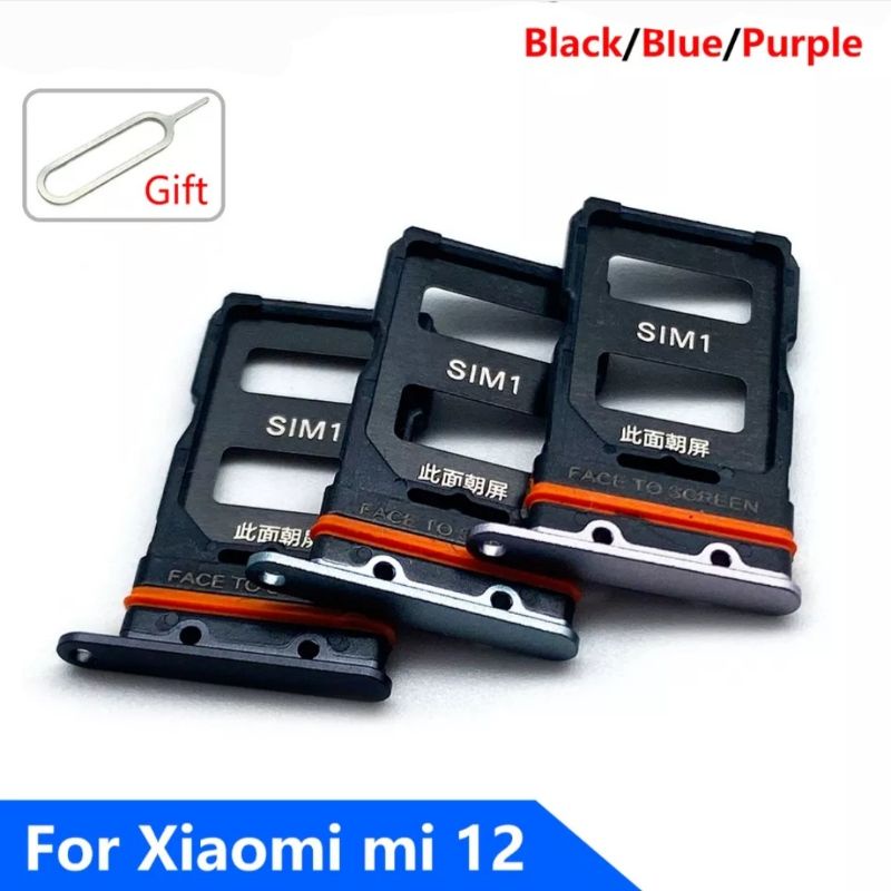 Dudukan kartu sim simtray Xiaomi 12 12 Pro