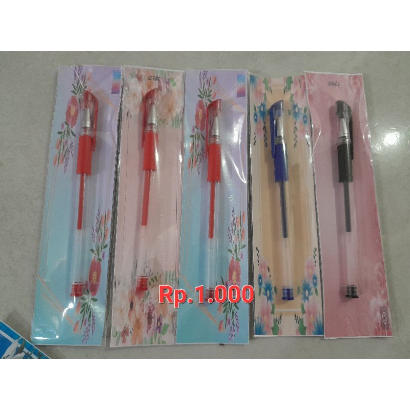 

souvenir pulpen tinta bagus