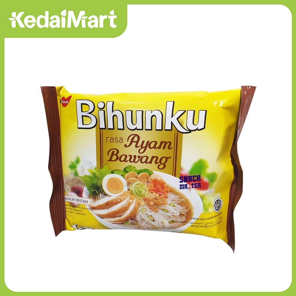 Bihunku Bihun Instant Rasa Ayam Bawang 55 Gram