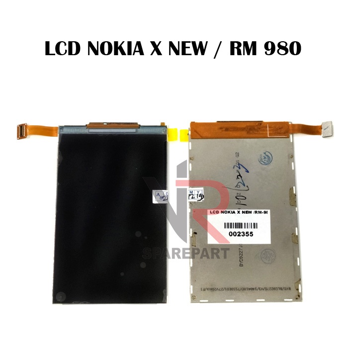 LCD NOKIA X NEW / RM 980