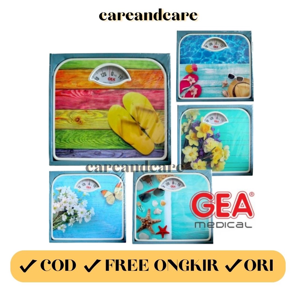 Timbangan Badan Manual  Analog  Gea Br 2015 FREE bubble packing