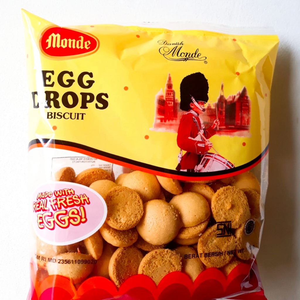 Jual Monde Egg Drops Biscuit Gr Shopee Indonesia