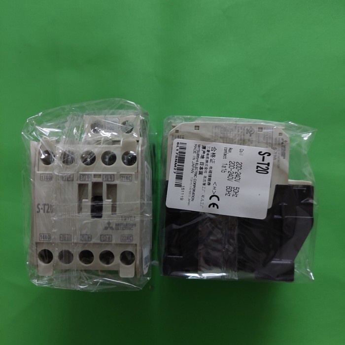 [HARGA PROMO] Contactor/Kontaktor St-20 Mitsubishi 220V - Alat Listrik Murah / Perkakas listrik BERK