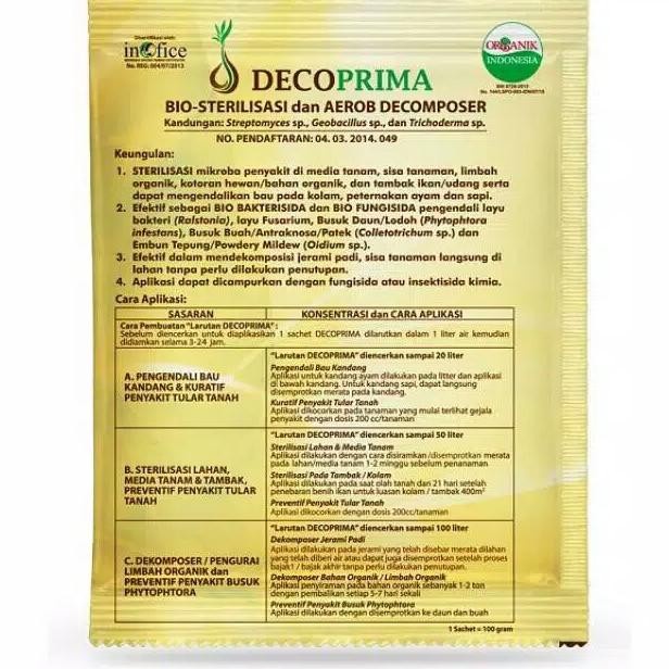 Decoprima - Bio Decomposer 100 Gram