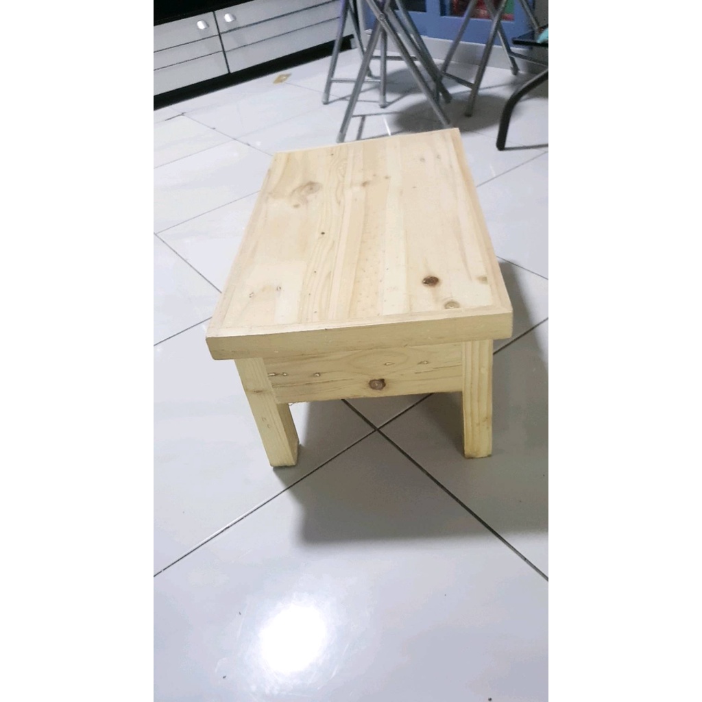 LR03 / PANJANG 50CM / MEJA LESEHAN / MEJA BELAJAR JATI BELANDA