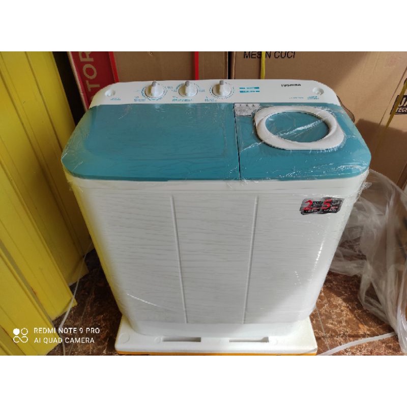 mesin cuci toshiba 2 tabung 8 kg/ mesin cuci toshiba 85MN garansi resmi