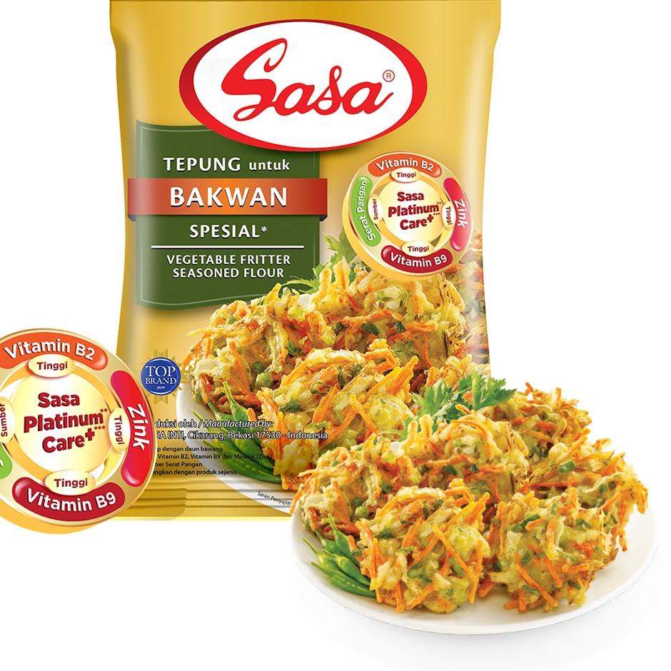 

COD✔️Sasa Tepung Bakwan Spesial Bervitamin & Bermineral 225gr x 5pcs|SQ4