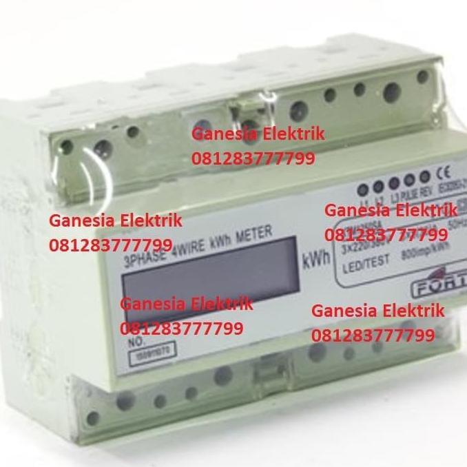KWH METER 3 PHASE DIGITAL/KWH METER 3PHASE DIGITAL FORT CT XTM1250SACT barang promo