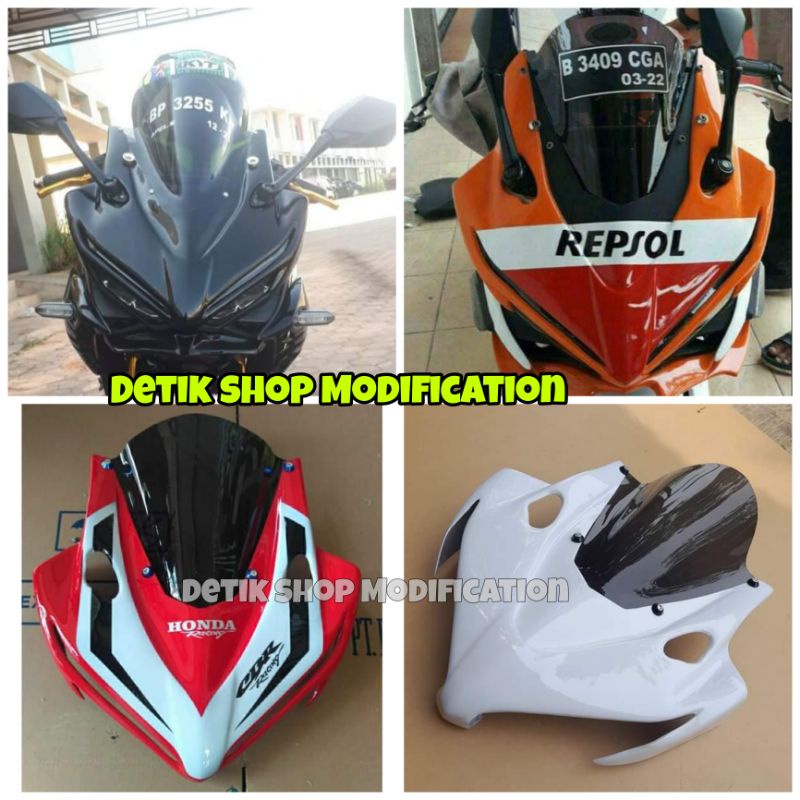 TOPENG CBR150R K45N CBR150R FACELIFT CBR150R K45G MODEL V4 VISOR JENONG CBR150R