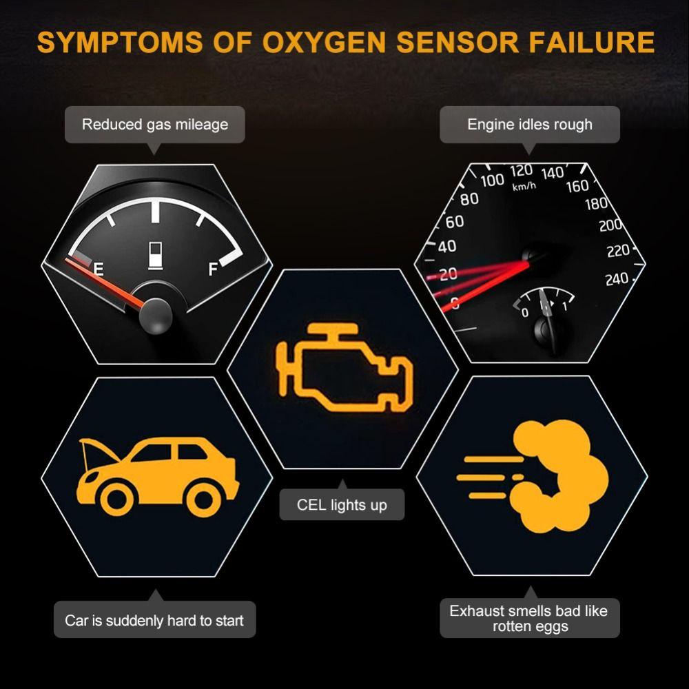 Lanfy O2 Konektor Sensor Benang Internal Universal Bung Isolator Eliminator Onderdil Mobil Fix Cek Mesin O2 Sensor Adaptor