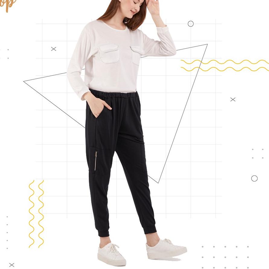 Ready Stock.. Setelan Training Wanita Korean Style M/L Set Wanita Korea Set Wanita Kekinian