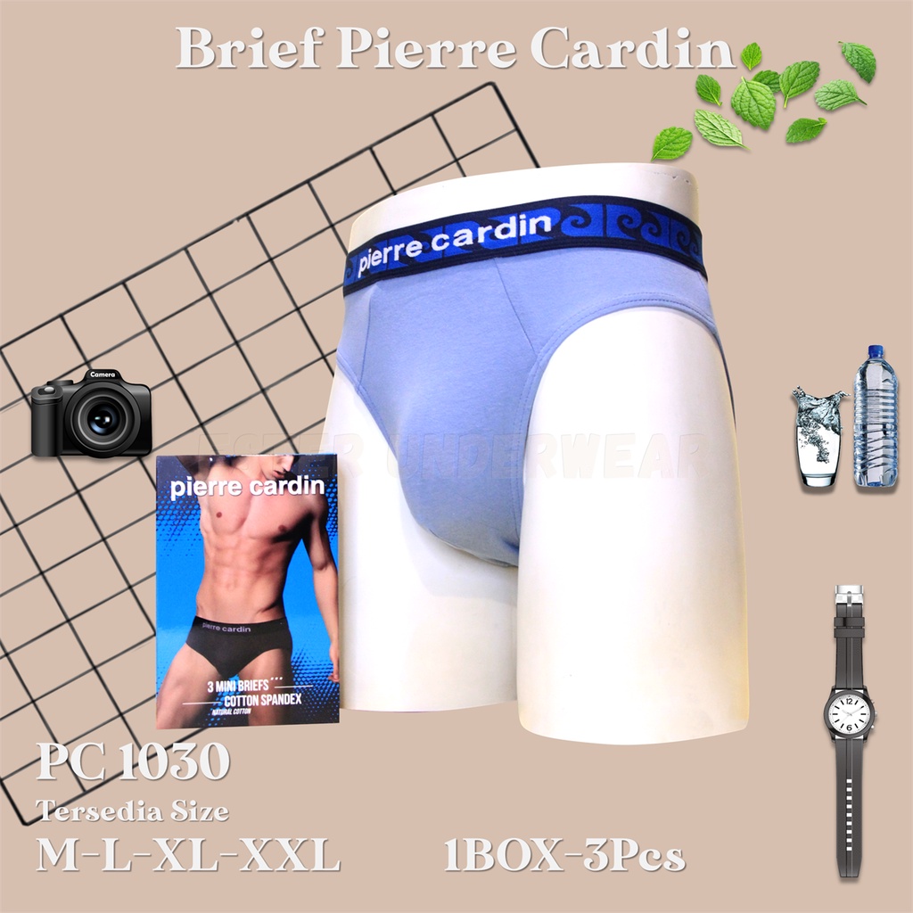 Pierre Cardin Celana Dalam Pria PC 1030 1 Box isi 3Pcs