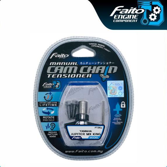 SETELAN TENSIONER MANUAL CAM CHAIN JUPITER MX KING FAITO