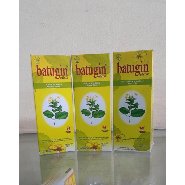 Batugin / Zibat Elixir Sirup Untuk Penderita Batu Ginjal