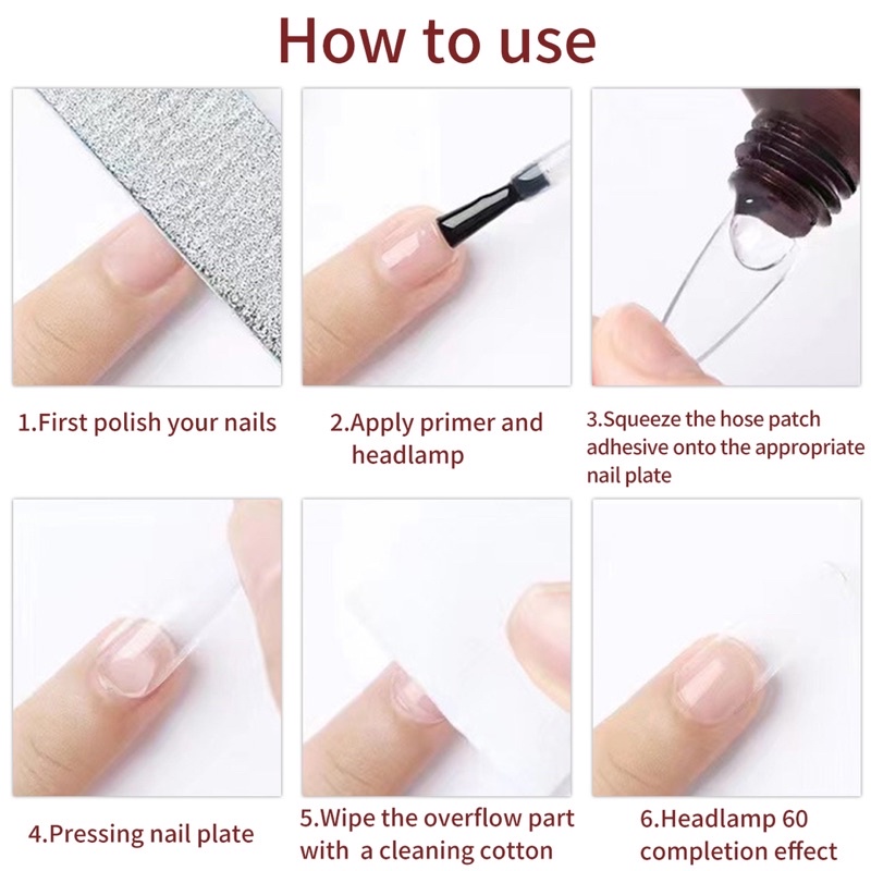 FINY NEW TEC SUPER STRONG NAIL TIPS GLUE GEL ELASTIC TIP 15gr / FNY LEM GEL KUKU PALSU ELASTIC