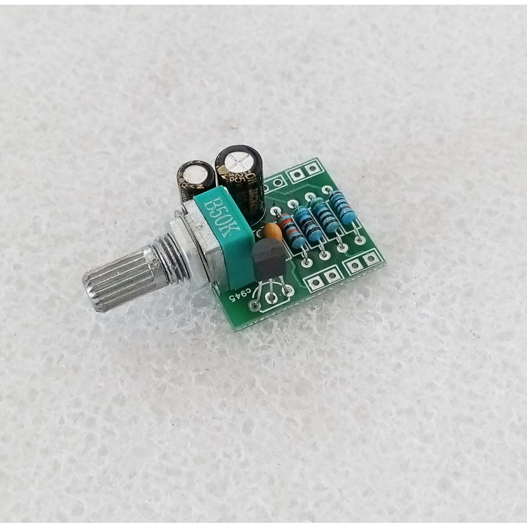 Jual Modul Preamp Mic 1 Transistor Shopee Indonesia