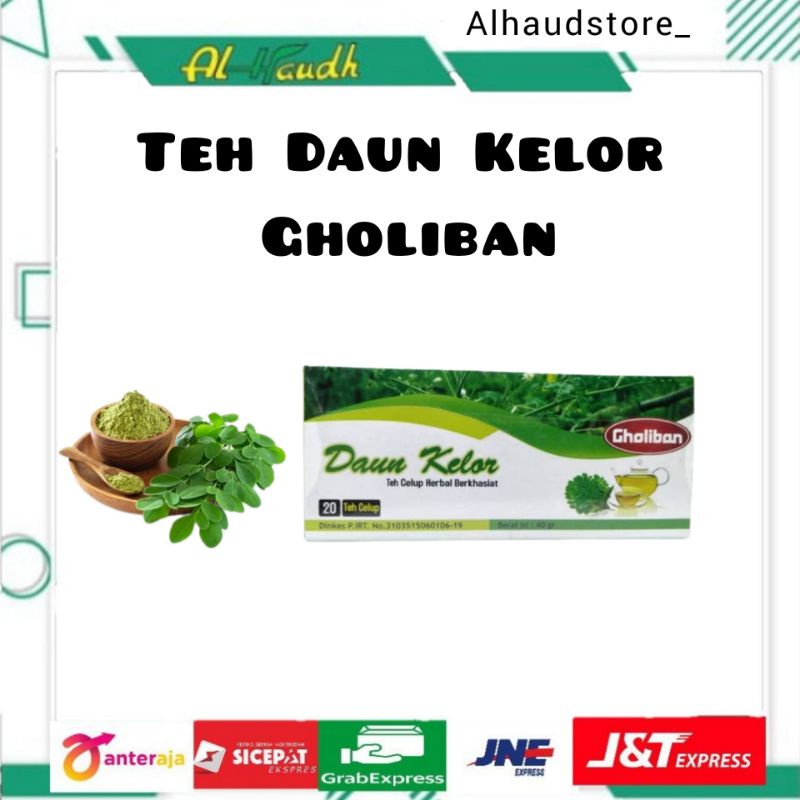 

TEH CELUP DAUN KELOR / TEH HERBAL DAUN KELOR ISI 20 TEH CELUP / TEH DAUN KELOR GHOLIBAN