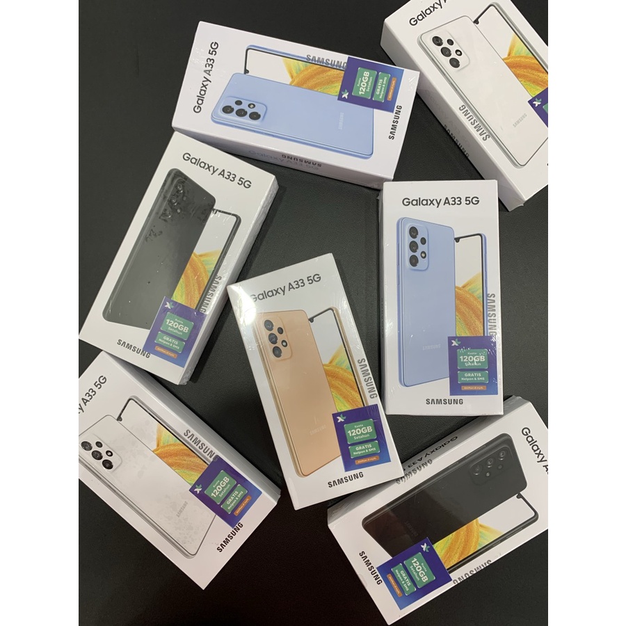 Samsung A33 5G 8/128 Garansi resmi masih segel